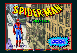 Spider-Man: The Videogame (US) Title Screen